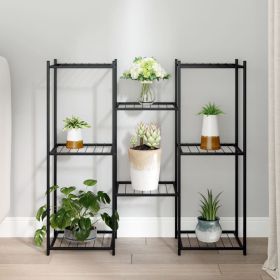 Flower Stand Black Powder-coated iron Medium Decorative Inlays