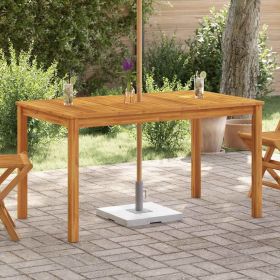 Garden Table Varied wood tones Solid Acacia Wood Medium Durable