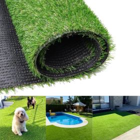 Artificial Grass Turf -3FTx32FT 0.8"Indoor/Outdoor Synthetic Fake Grass,Astro turf for Garden yard,Autumn Blend 4-Color